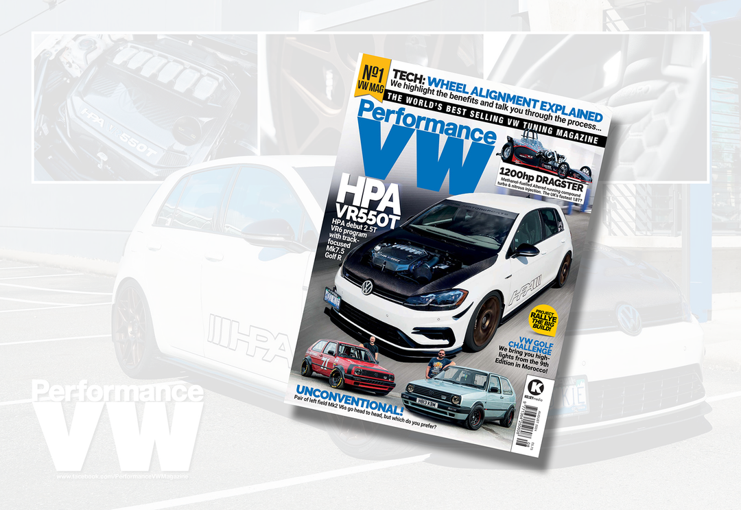 Long Live The King - HPA's VR550T is featured in Aug 2024 issue of Performance VW Magazine