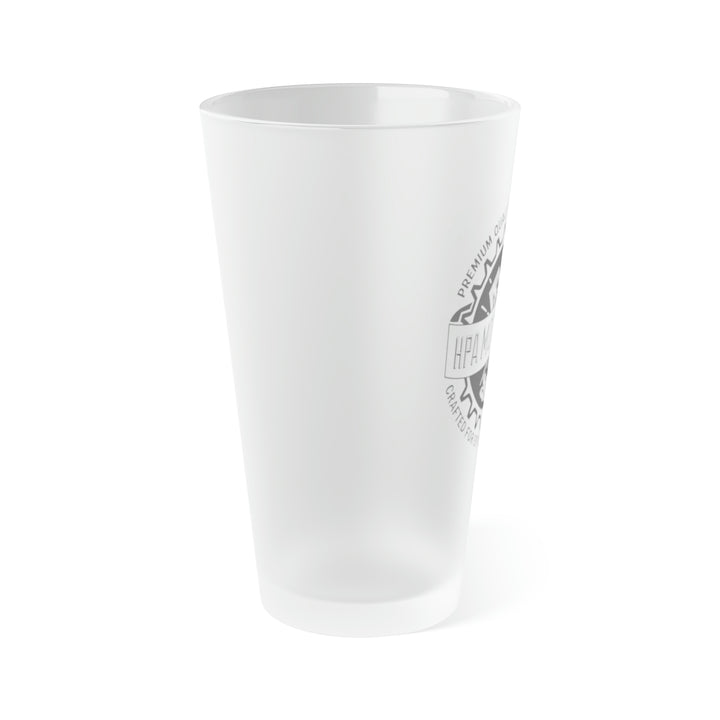 HPA Frosted Pint Glass, 16oz