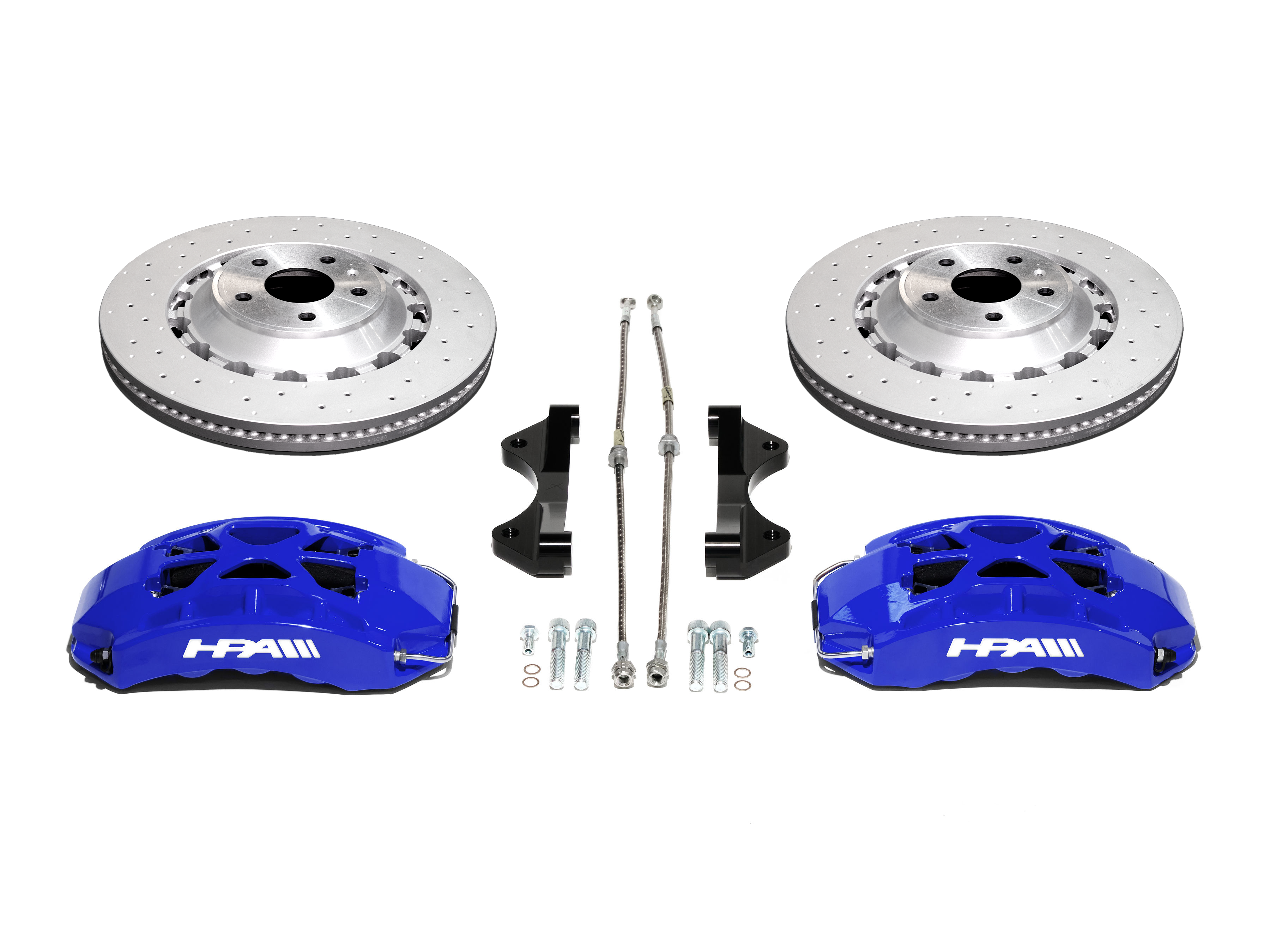 Duncan Freehand2 ヒグビーペイント HPA Stage 3 Performance - Front Big Brake Kit for VW Tiguan (MQB