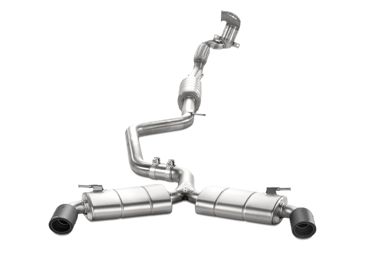 Akrapovic 13-17 Volkswagen Golf GTI (VII) Evolution Line w/ Cat (Titanium) w/ Carbon Tips