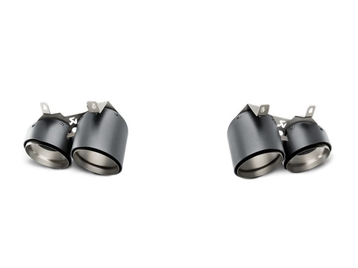 Akrapovic 16-16 Lamborghini Huracan LP 580-2 Coupe/Spyder Slip-On Line (Titanium) w/ Carbon Tips