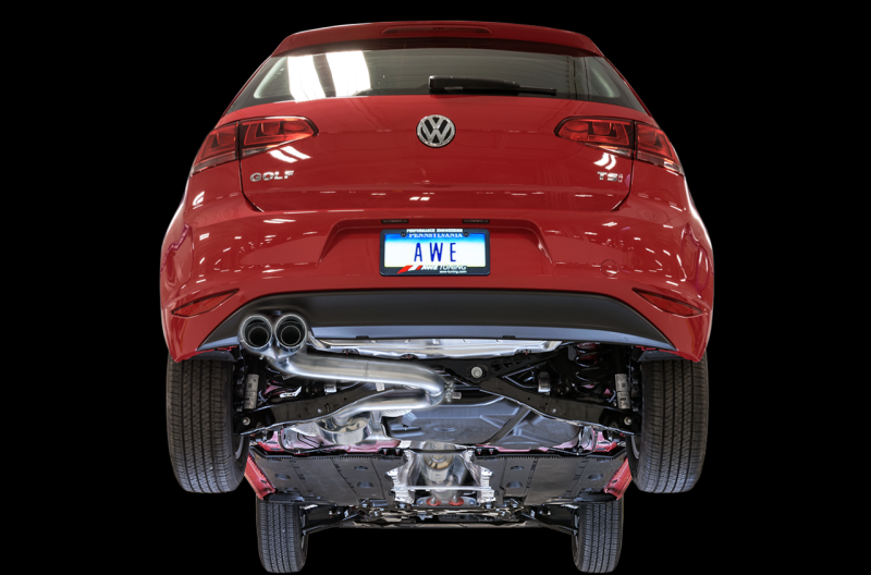AWE Tuning VW MK7 Golf 1.8T Touring Edition Exhaust w/Chrome
