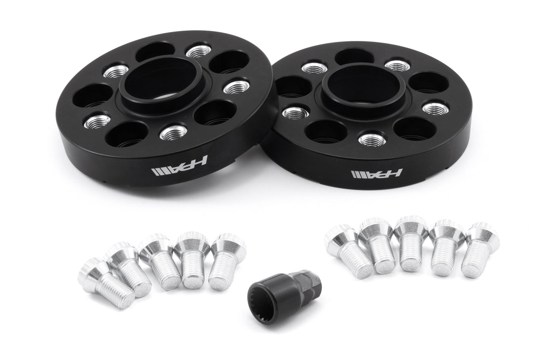 HPA 25mm Wheel Spacers Bolt-on Style - 5x112 with 57.1 Center Bore (VW)