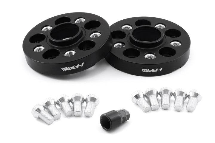 HPA 25mm Wheel Spacers Bolt-on Style - 5x100 with 57.1 Center Bore (VW)