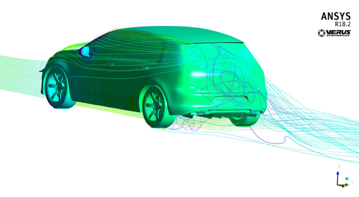 VERUS Rear Diffuser Kit - MK6 VW GTI