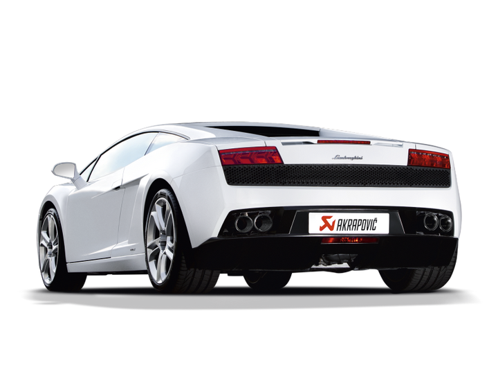 Akrapovic 09-14 Lamborghini Gallardo LP 550-2 Coupe Slip-On Line (Titanium) (Req. Tips)