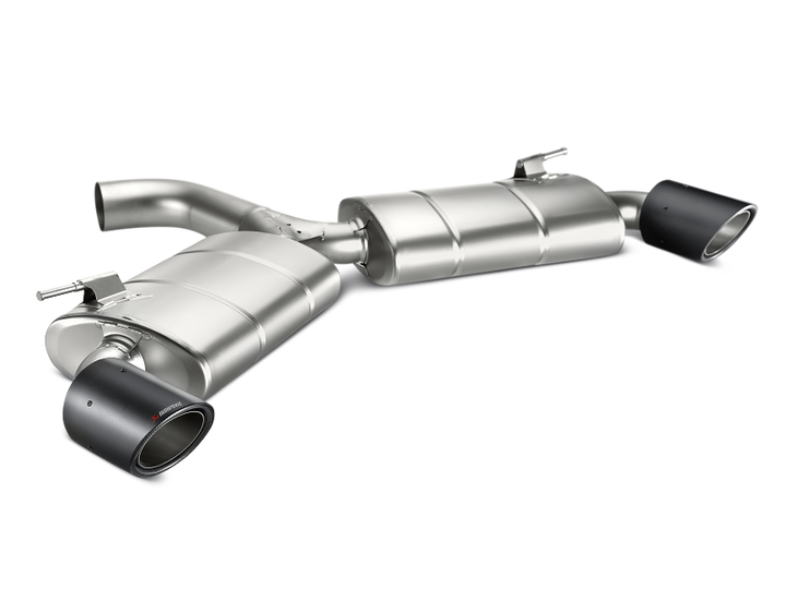Akrapovic 13-17 Volkswagen Golf GTI (VII) Slip-On Line (Titanium) w/ Carbon Tips