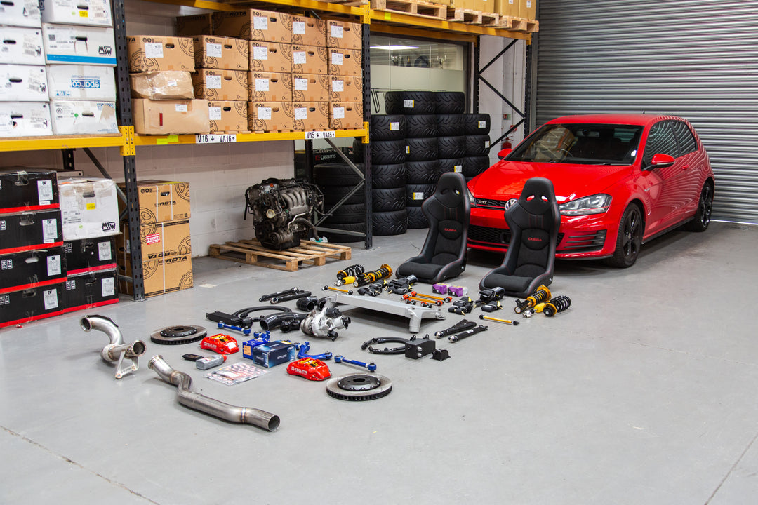Golf GTI gets go faster parts from HPA Motorsports!