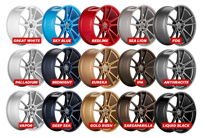 HRE FlowForm FF10 Wheels 19" For VW Golf R / GTI (MK6, MK7, MK7.5, MK8)