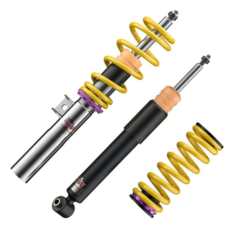 KW BMW 4 Series (G23) Convertible 4WD w/ Electronic Dampers V1 Coilover Kit Bundle