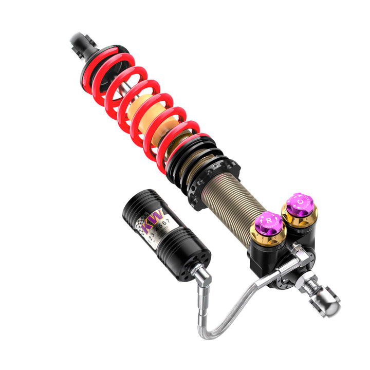 KW 04-05 Porsche Carrera GT Special Edition V5 Coilover Kit W/ Red & Blue Springs