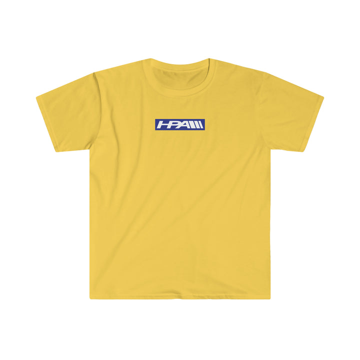 HPA Blue Box Logo - Unisex Softstyle T-Shirt