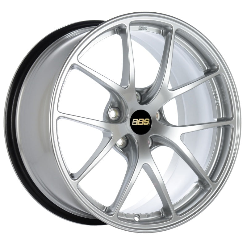 BBS RI-A 18x9 5x112 ET38 Diamond Silver Wheel -82mm PFS/Clip