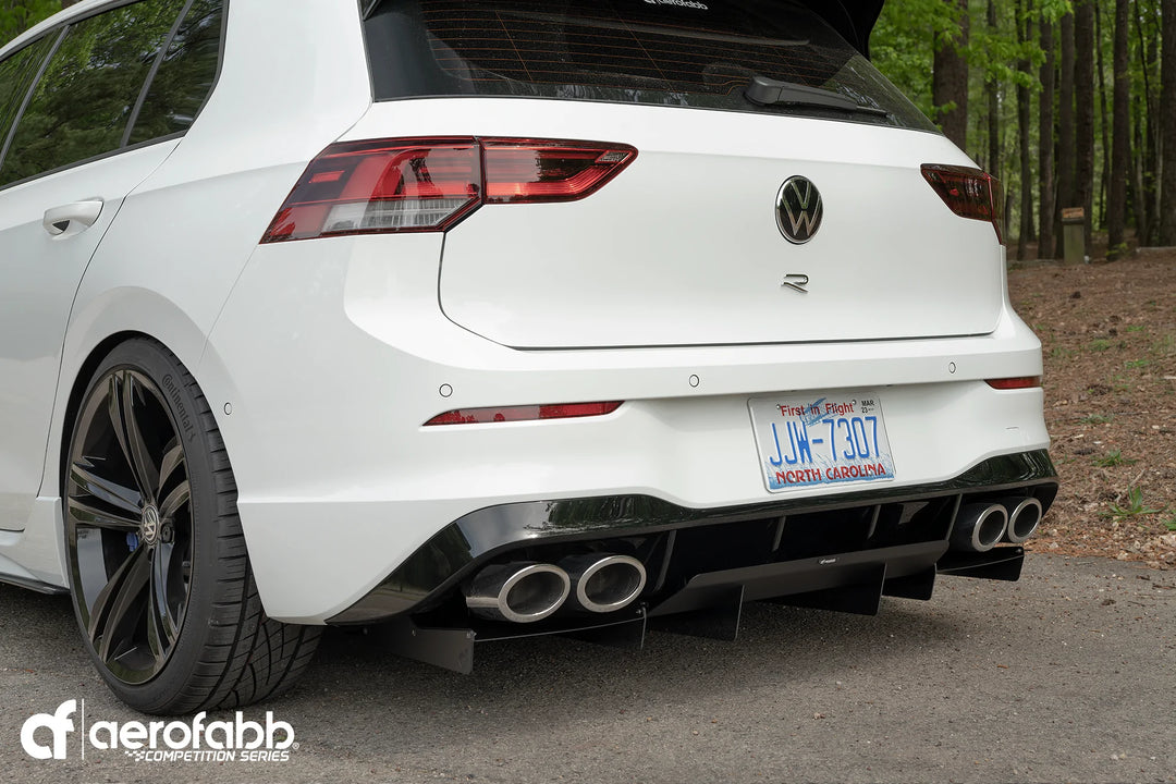 VW MK8 Golf R Rear Diffuser (Competition Series)