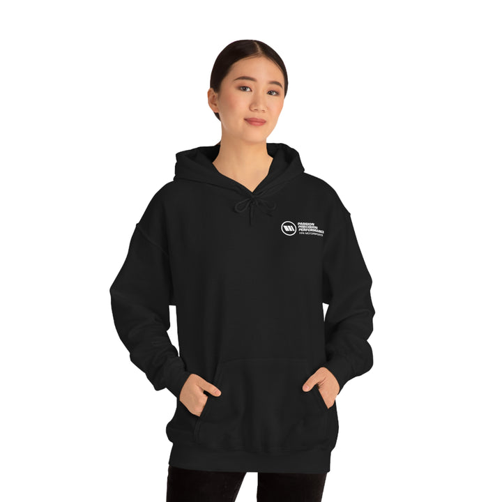 HPA Passion Precision Performance - DOUBLE SIDED - Unisex Heavy Blend™ Hooded Sweatshirt