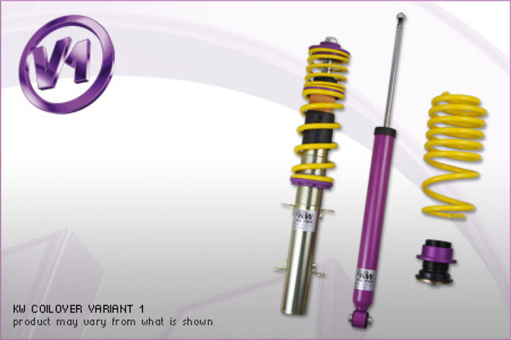 KW Coilover Kit V1 Audi A4 (8E/B6/8H) Avant + Convertible; FWD; all engines
