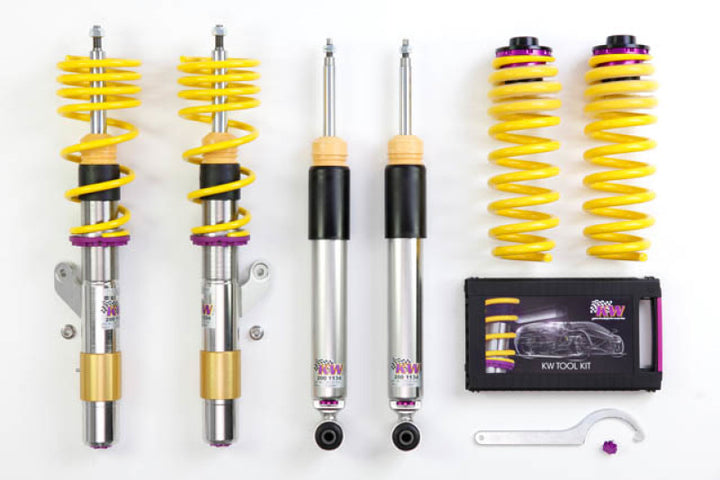 KW Coilover Kit V3 BMW 12+ 3 Series 4cyl F30 w/o Electronic Suspension