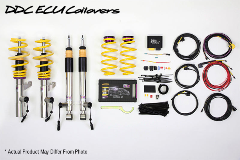 KW Coilover Kit DDC ECU A3 Quattro (8P) w/o Electronic Dampening Control