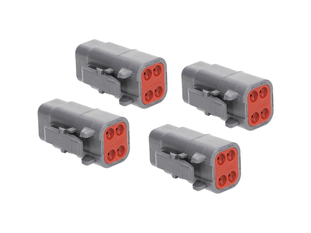 Deutsch DTM06-4S Connectors (Set of 4)