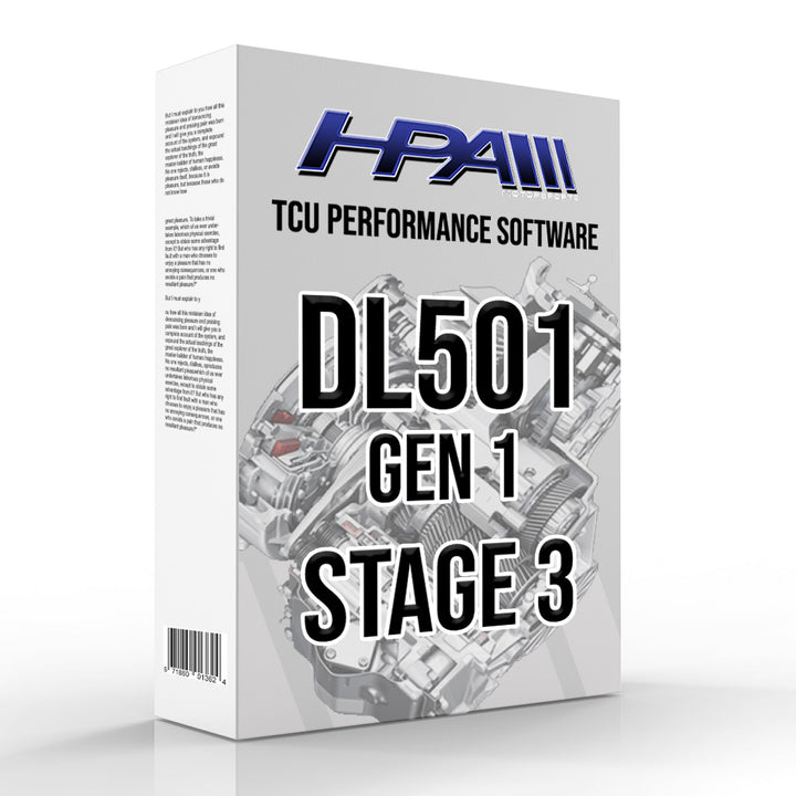 DL501 DSG Performance Software Gen 1 (2009-2012 Audi S4, S5, RS5)