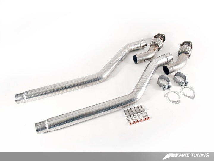 AWE Tuning B8 / B8.5 S5 Cabrio Touring Edition Exhaust - Non-Resonated - Diamond Black Tips