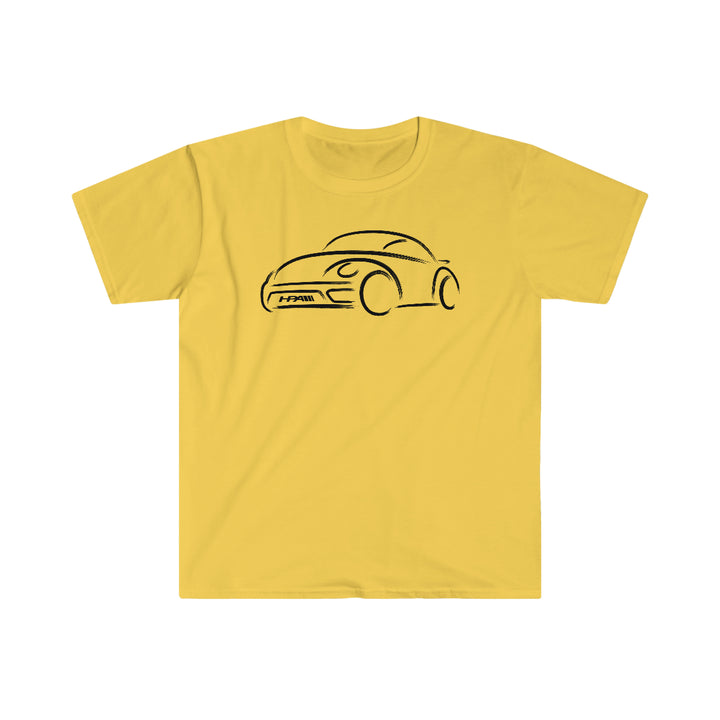 HPA Beetle Line Art - Unisex Softstyle T-Shirt