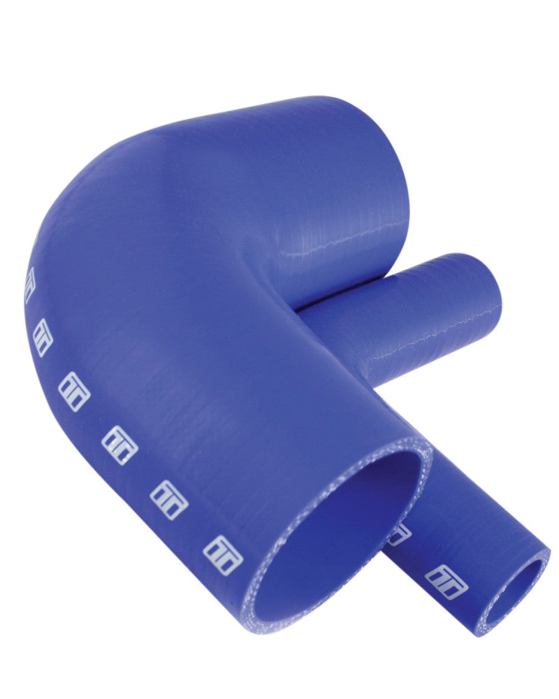 Turbosmart 90 Elbow 1.75 - Blue Silicone Hose