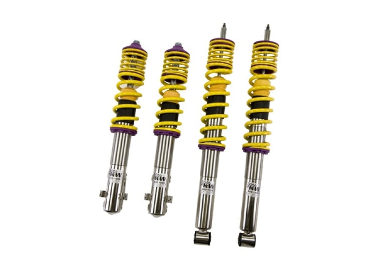 KW Coilover Kit V1 VW Golf III / Jetta III (1HXO); all incl. Cabrio (-02); 2WD; all engines