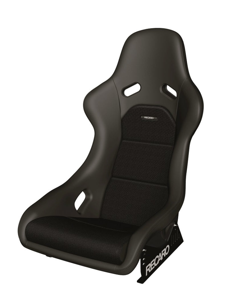 Recaro Classic Pole Position ABE Seat - Black Leather/Classic Corduroy