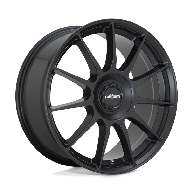 Rotiform R168 DTM Wheel 20x8.5 5x112/5x120 35 Offset - Satin Black