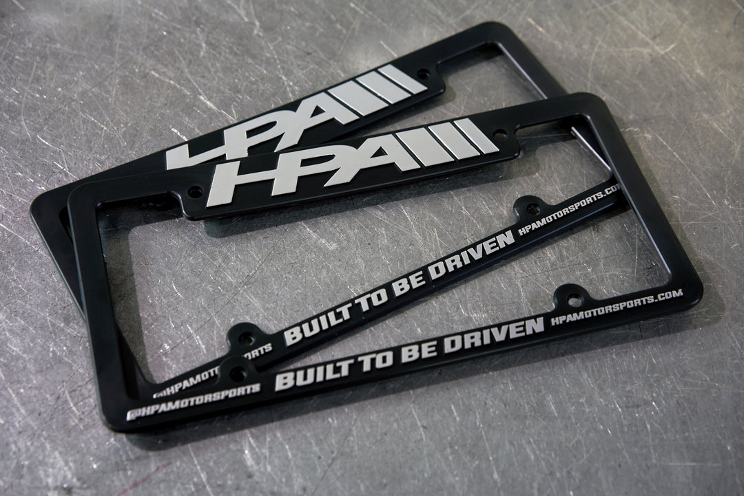 HPA Motorsports Licence Plate Frame