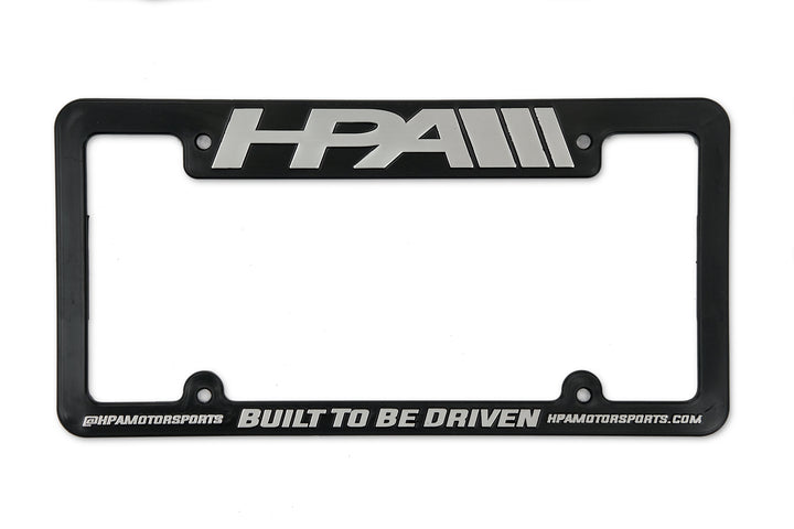 HPA Motorsports Licence Plate Frame