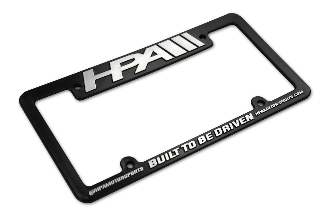 HPA Motorsports Licence Plate Frame